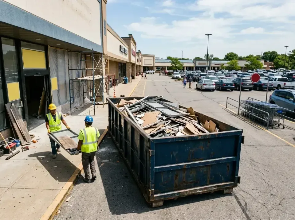 retail-store-renovation-debris-003 — frequently asked questions, Roll-off Dumpster Rentals in Eagle Mountain, UT